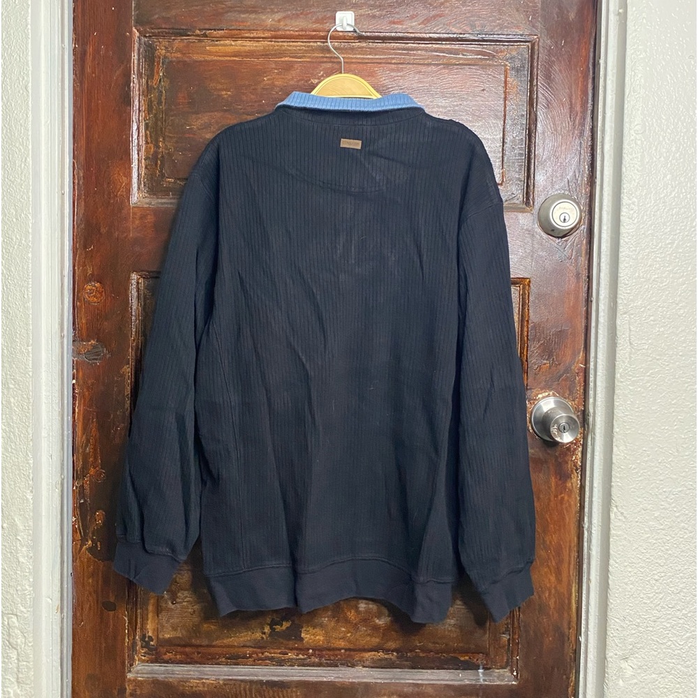 Pendleton Ribbed Mens Half zip - Picture 8 of 8